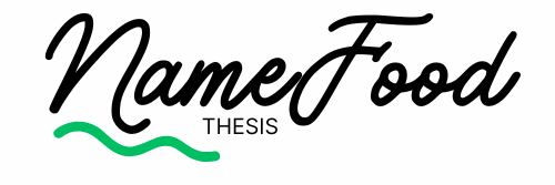 namefoodthesis