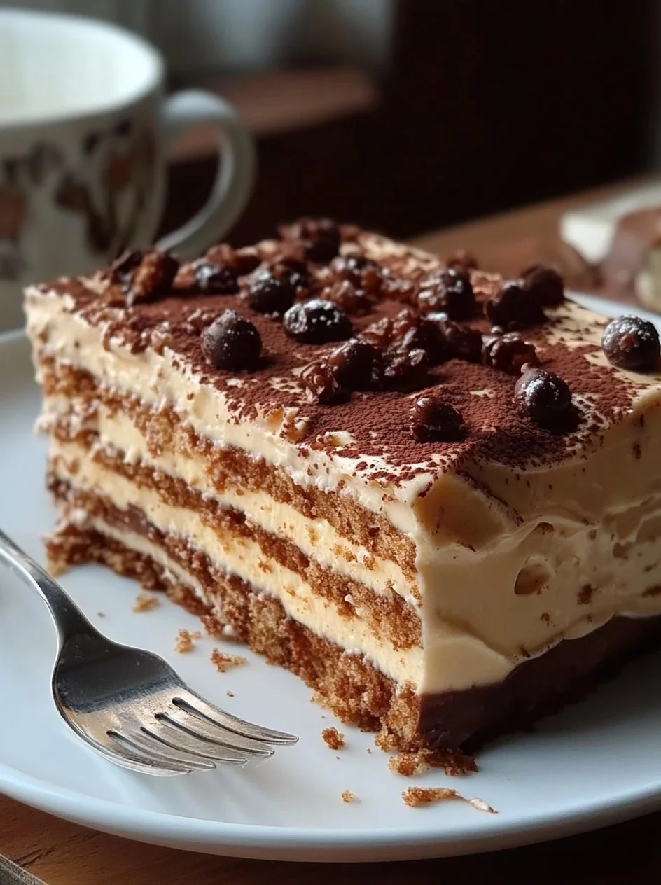 Luxurious Latte Cake 2 Luxurious latte cake with coffee cream frosting and elegant design