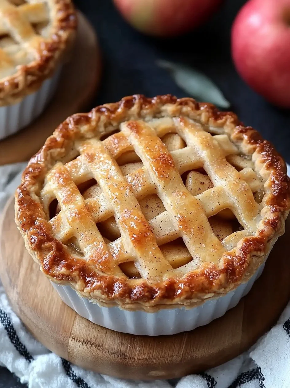 Mini Apple Pies 2 Delicious mini apple pies fresh out of the oven, perfect for any dessert lover.