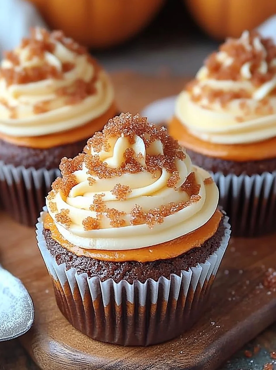 Pumpkin Cream Cheese Frosting 2 Pumpkin cream cheese frosting spread on a cake