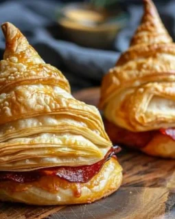 Spooky Witch Hat Crescent Rolls for Halloween parties
